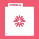 Estêncil Diananicy Nº 280 - Stencil Flor Linda para Decoração de Bolos e Doces Estêncil Diananicy Nº 280 - Stencil Flor Linda para Decoração de Bolos e Doces