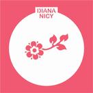 Estêncil Diananicy Nº 351 - Stencil Redondo para Decoração de Bolos e Doces Estêncil Diananicy Nº 351 - Stencil Redondo para Decoração de Bolos e Doces