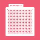Estêncil Diananicy Nº 391 - Stencil para Bolos e Doces com Bolotas Stitch