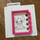 Estêncil Diananicy Nº 469 - Stencil para Pintura Stitch - D250408