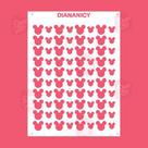 Estêncil Diananicy Nº 72 - Stencil para Decoração de Bolos e Doces com Tema Mickey Sprinkles