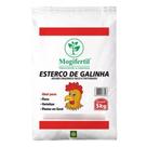 Esterco De Galinha frango Adubo Orgânico 5 Kg Mogifertil para Jardinagem Hortaliça Plantas em geral