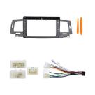 Estéreo Android De 9 Polegadas Para Toyota Corolla 2002-2013 Com Painel De Moldura, Cabos E Chicote