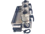 Esterilizador Banho Maria 3 Bules Café E Leite Profissional