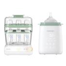 Esterilizador e secador de mamadeiras e aquecedor de mamadeiras Momcozy 3 camadas