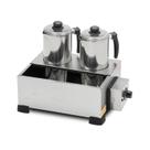 Esterilizador em Inox Banho Maria 2 Bules Leite e Café - Marchesoni