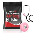 Estetoscópio AirTag Holder MotivateM Blush Pink