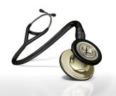 Estetoscópio Littmann Cardiology IV ref. 6179 (Preto com acabamento champagne)