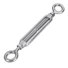 Esticador Com Olhal Em Aço Inox 8 Mm Cabo De Aço e Corrente