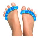 Esticador e espalhador de dedos YogaToMates Classic para mulheres em gel azul