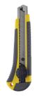 Estilete BRW AMARELO Profissional 18mm Cabo Emborrachado - ES1804