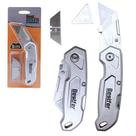 Estilete dobravel 6" com capa protetora 5 laminas extras bfh3044 bestfer