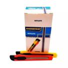 Estilete Estreito 9mm Sortido CX C/24 - Masterprint