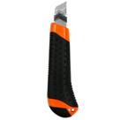 Estilete largo 18 mm cabo emborrachado com 3 lâminas - BFH1736
