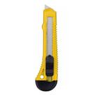 Estilete Retrátil Estreito 18mm Plástico BRW 01un