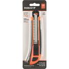 Estilete Robust Emborrachado Com 5 Laminas 18Mm Estilete Robust Emborrachado Com 5 Laminas 18Mm