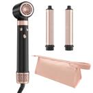 Estilizador de Cabello MESCOMB 3 en 1 con Voltaje Dual y Secador de Aire