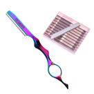 Estilo de cabelo, afinamento, texturização e corte, lâmina de penas