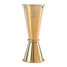 Estilo japonês Jigger Barfly 25 mL x 50 mL banhado a ouro