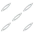 Estilo Meia-Lua Puxador Alça Pegador para Gavetas - 10 Pçs Estilo Meia-Lua Puxador Alça Pegador para Gavetas - 10 Pçs