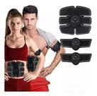 Estimulador Abdominal Elétrico EMS Smart Fitness - Aparelho Para Trincar A Barriga E Definir Músculos