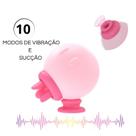 Estimulador Clitoriano com Sucção Love Rose - Lovetoys Estimulador Clitoriano com Sucção Love Rose - Lovetoys