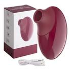 Estimulador de Clitóris Ameixa Vibrador Feminino de Sucção 9 Modos - Embalagem DISCRETA Estimulador de Clitóris Ameixa Vibrador Feminino de Sucção 9 Modos - Embalagem DISCRETA