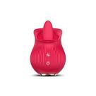 Estimulador Feminino de Língua Formato de Rosa Recarregável Estimulador Feminino de Língua Formato de Rosa Recarregável
