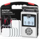 Estimulador muscular da unidade TENS AUVON recarregável com 600mAh