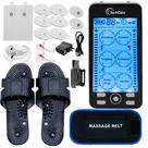 Estimulador muscular de dez unidades TechCare Plus 24 Modes + Belt Estimulador muscular de dez unidades TechCare Plus 24 Modes + Belt
