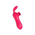 Estimulador Vibrador Feminino Massageador Clitoriano Duplo Sucção 12 Modos Sex Shop
