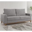Estofado Living 3 Lugares 1,80m Gael Linhao Funghi - Casa Giulia