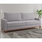 Estofado Living 4 Lugares 2,2m Columbia Linhão Juta - Casa Giulia