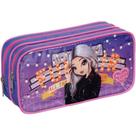 ESTOJO 2 COMPARTIMENTO G QUEEN BEE 5891 FORONI Roxo