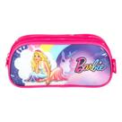 Estojo 2 Compartimentos Escolar Infantil Barbie Desenho
