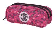 Estojo 2 Compartimentos Paul Frank Floral Rosa Sestini
