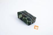 Estojo 3 Zíperes Nylon Camuflado, 100 unidades