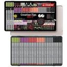 Estojo 30 Unidades Caneta Ponta Pincel Stabilo Creative Tips 5.7414