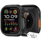 Estojo AmBand para Apple Watch Series 10 46 mm, metal preto, masculino