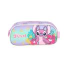 Estojo Angel & Stitch Glitter Escolar Disney Meninas Juvenil Estojo Angel & Stitch Glitter Escolar Disney Meninas Juvenil