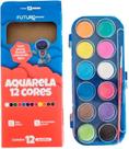 Estojo Aquarela 12 Cores com Pincel - Futuro Escolar