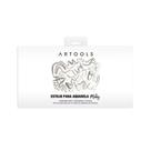 Estojo Aquarela Artools Matiz 24 Espaços