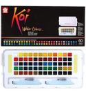 Estojo Aquarela em Pastilha Xncw C/60 Sakura Estojo Aquarela em Pastilha Xncw C/60 Sakura
