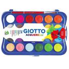 Estojo Aquarela Pastilha 24 Cores 23mm Giotto Mini + Pincel Estojo Aquarela Pastilha 24 Cores 23mm Giotto Mini + Pincel