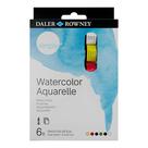 Estojo Aquarela Tubo Daler & Rowney Simply 6 Cores 12ml Estojo Aquarela Tubo Daler & Rowney Simply 6 Cores 12ml