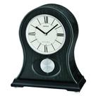 Estojo arredondado de madeira preta Mantel Chime Clock SEIKO James