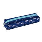 Estojo Azul Pequeno Escolar Stitch Disney - DAC