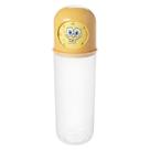 Estojo Bob Esponja Porta Escovas de Dente Casa Infantil Tampa Gira e Muda Desenho