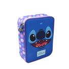 Estojo Box em Tecido com Divisória DAC Stitch Estojo Box em Tecido com Divisória DAC Stitch