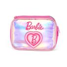 Estojo Box Escolar Barbie Holográfico Meninas 100 Pens